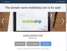 Tablet Screenshot of mobiledrip.com